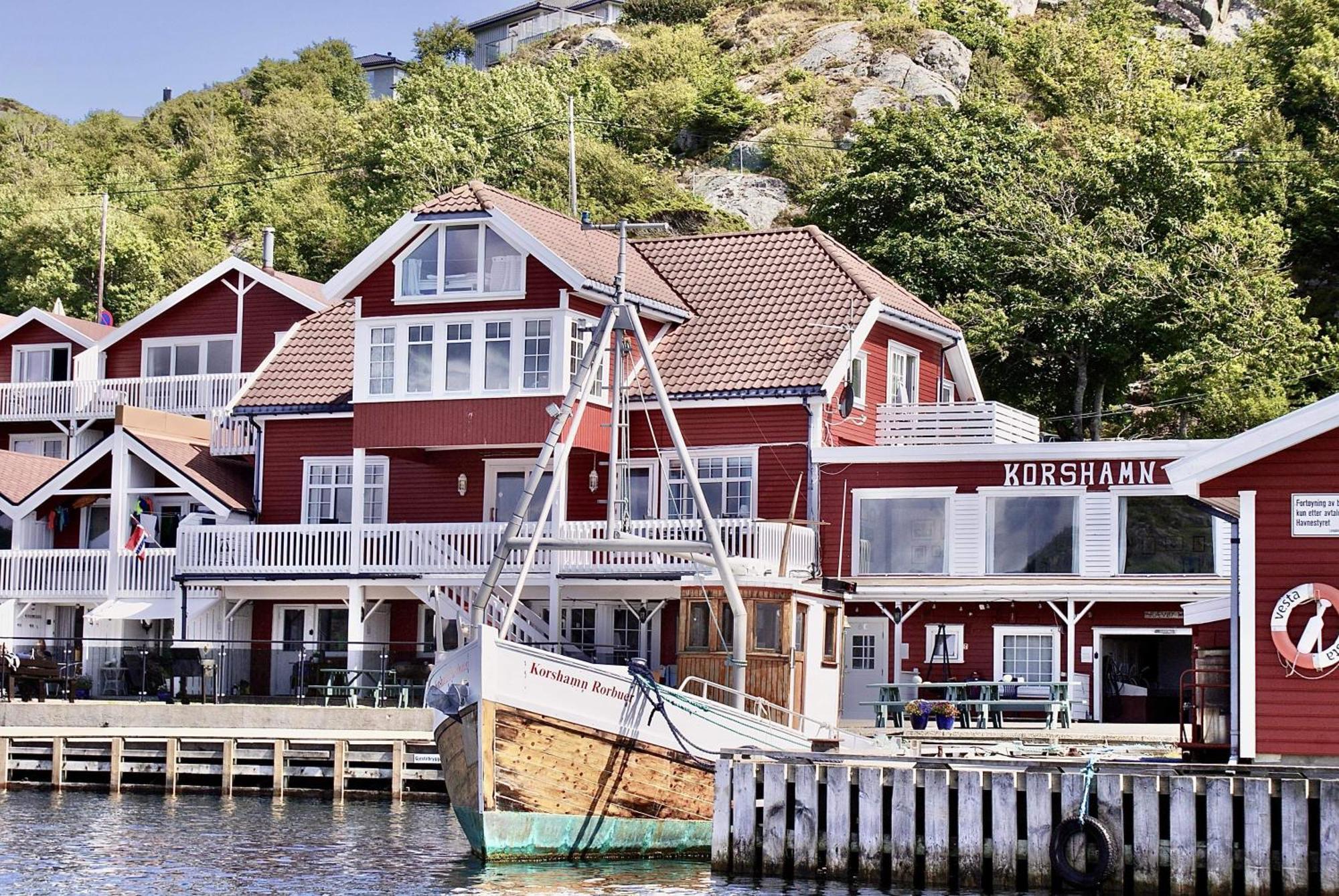 リュングダールKorshamn Rorbuerアパートメント エクステリア 写真